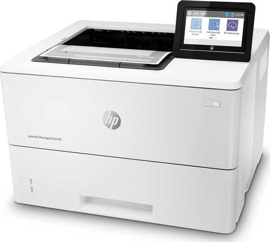 HP LaserJet Managed E50145 Drukarka Laserowa Duplex Sieć Przebieg do 10 tysięcy wydrukowanych stron