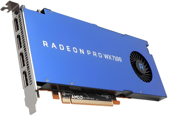 Karta Graficzna AMD Radeon Pro WX 7100 8GB GDDR5 Wysoki Profil