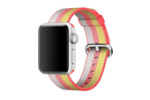 Oryginalny Pasek Apple Watch Woven Nylon Red 38mm w zaplombowanym opakowaniu