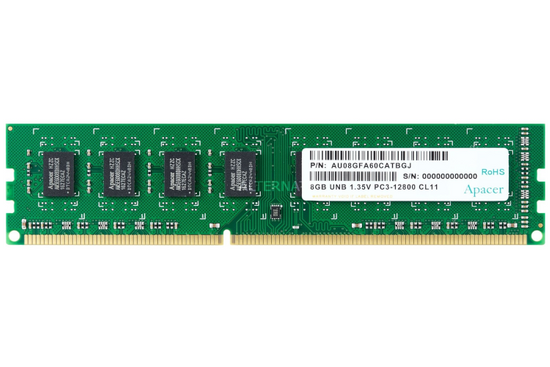 Pamięć RAM DIMM APACER 8GB DDR3 1600MHz 1.35V