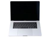 Apple MacBook Pro 15" A1990 2018r Silver i7-8750H 16GB 256GB SSD 2880x1800 AMD Radeon Pro 555X Klasa A- MacOS Big Sur