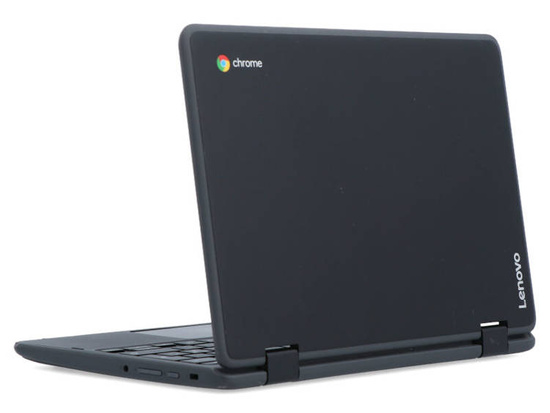 Dotykowy Lenovo Chromebook 300E 2w1 Czarny MediaTek MT8173 4GB 32GB Flash 1366x768 Klasa A- Chrome OS +Torba + Mysz