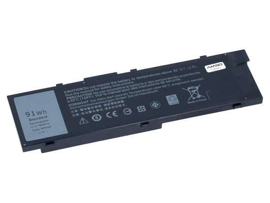 Bateria do Dell Precision 7710 7520 7510 7720 M7510 M7710 11.4V 91Wh 7950mAh MFKVP