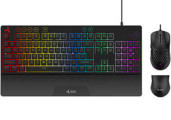 Nowa Zestaw Triadyn TRITON Gamingowa Klawiatura TARVOS RGB Anti-Ghosting i Mysz TELESTO 12800 DPI HUANO Oprogramowanie Dla Gracza