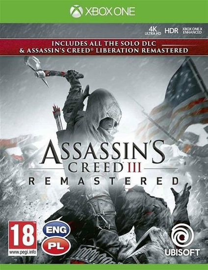 Gra Assassins Creed 3 Remastered (XBOX ONE)