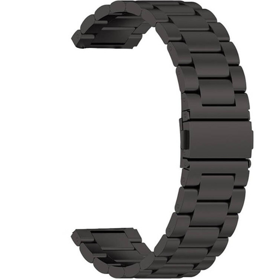 Nowy Smartwatch GlacierX Aura Black + Bransoleta stalowa GX-AC60 BS + Folia ochronna