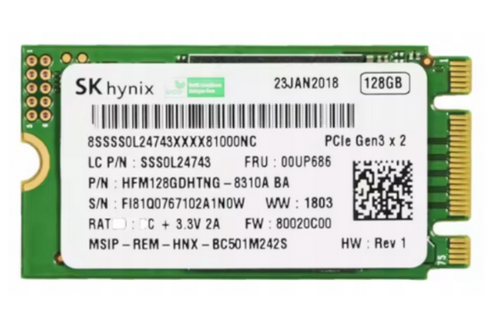 Dysk SSD SK Hynix M.2 NVme 2242 128GB HFM128GDHTNG