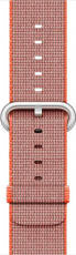 Oryginalny Pasek Apple Watch Woven Nylon Space Orange / Anthracite 42mm w zaplombowanym opakowaniu