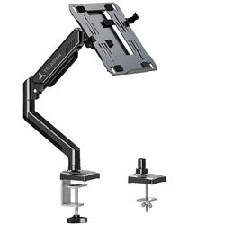 Nowy Uchwyt Biurkowy Triadyn SoloLift na Monitor lub Laptopa Ergonomiczny Regulowany Obrotowy TRD-BLK-1L