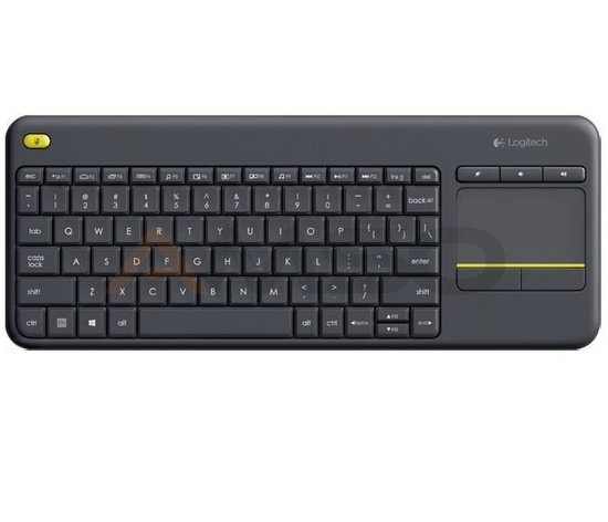 Klawiatura bezprzewodowa Logitech K400 czarna