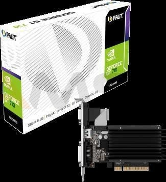 Karta VGA Palit GT710 2GB DDR3 64bit VGA+DVI+HDMI PCI-E