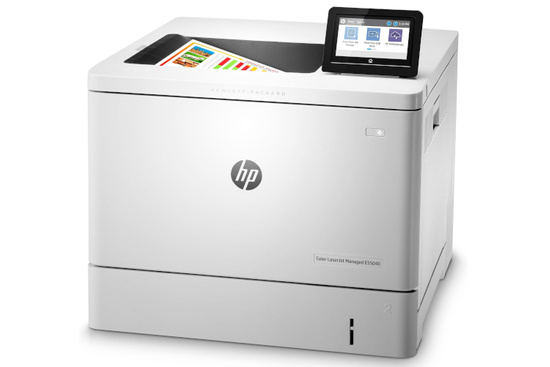 HP LaserJet 500 E55040 Drukarka Kolor DRUK PODAJNIK Przebieg 56 tysięcy wydrukowanych stron