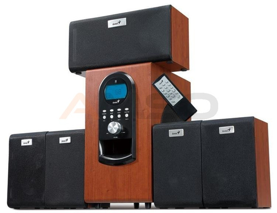 Głośniki Genius SW-HF 5.1 6000 Home Theater (wood) 200W RMS