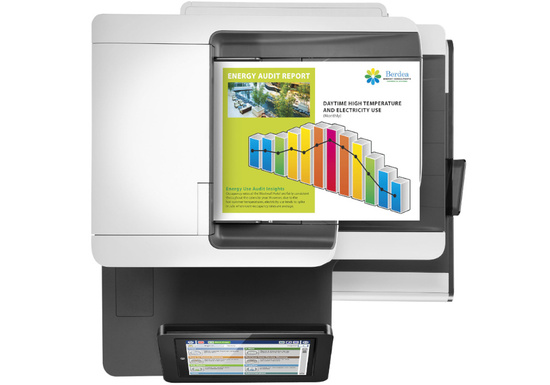 HP Pagewide Color MFP 586 Urządzenie Wielofunkcyjne Kolor Przebieg 50-100 tysięcy stron