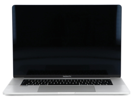 Apple MacBook Pro 15" A1990 2019r Silver I9-9880H 16GB 512GB SSD 2880x1800 AMD Radeon Pro 560X Klasa B MacOS Big Sur