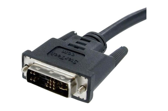 Kabel Sygnałowy Przewód DVI - D-SUB Czarny 1,8m Przejściówka