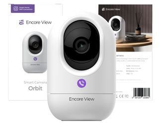 Nowa inteligentna kamera domowa WiFi PTZ 4Mpx FHD 3x Zoom IR night vision USB-C Encore View Orbit