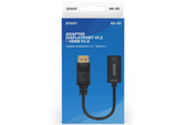 Nowy Adapter SAVIO AK-62 DisplayPort - HDMI Czarny