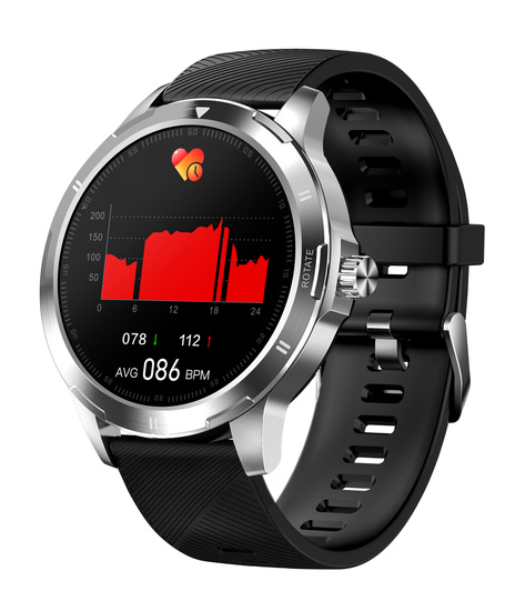 Nowy Smartwatch GlacierX Therma Silver GX-TS15