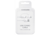 Nowy Kabel Samsung Combo USB - USB-C + Micro USB