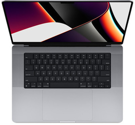 Apple MacBook Pro 16" A2485 2021r. Apple M1 Pro 32GB 512GB SSD 3456x2234 Klasa A- MacOS QWERTY PL