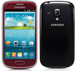 Samsung Galaxy S3 Mini GT-I8190N 1GB 8GB 480x800 3G Red Black Klasa A- Android + Etui