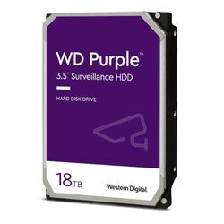 NOWY Dysk Twardy Western Digital WD Purple Surveillance 18TB 3,5'' 7200RPM WD180PURZ