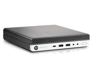 HP ProDesk 600 G4 Desktop Mini i3-8100T 8GB 240GB SSD Windows 10 Home