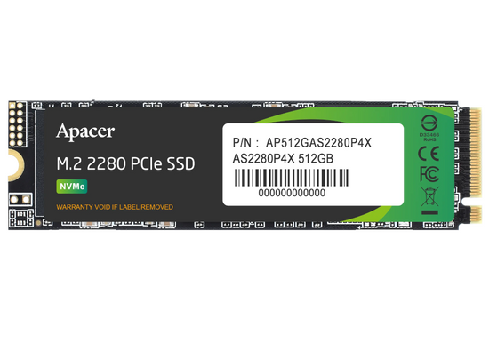 Dysk M.2 APACER 256GB AS2280P4X PCIe BULK