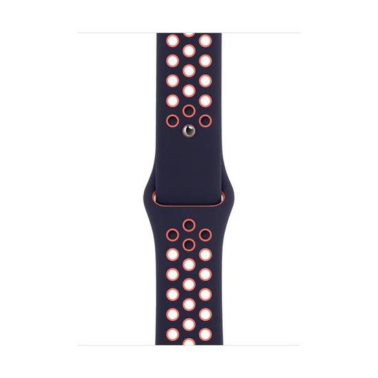 Nowy Oryginalny Pasek Apple Watch Sport Band Nike Blue/Mango 44mm