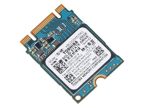 Dysk SSD 256GB M.2 Toshiba KBG30ZMS256G 035PK2 USZKODZONY 122