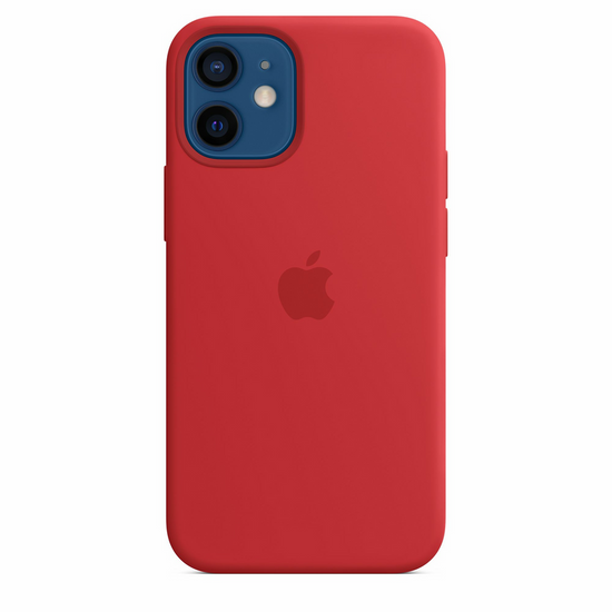 Oryginalne Etui Silikonowe Apple iPhone 12 Mini Red