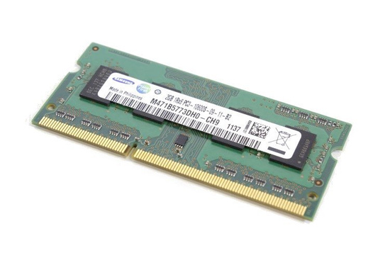 Pamięć RAM SAMSUNG 2GB DDR3 1333MHz PC3-10600S SODIMM Laptop