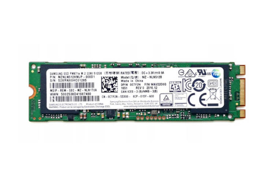 Dysk SSD Samsung PM871a 512GB M.2 2280 540/520MB/s