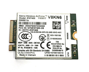 Modem WWAN Dell V8KN6 DW5811e E5270 E5470 E5570 E7270 E7370 E7470 Sierra Wireless AirPrime