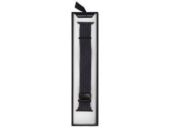 Nowy pasek GlacierX Braided Magnetic Buckle Black do Apple Watch 42/44/45/49mm Czarny Grafit