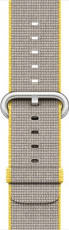 Oryginalny Pasek Apple Watch Nylon Yellow / L.Gray 38mm