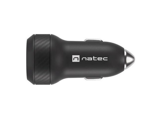 NATEC ŁADOWARKA SAMOCHODOWA CONEY 1X USB 1X USB-C PD 3.0 48W QC3.0 NUC-1980