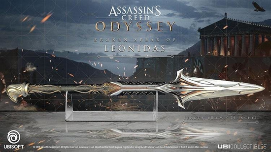 Figurka Assassin's Creed Dynasty Alexio's spear replica (Broken Spear of Leonidas)