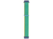 Nowy pasek do smartwatcha GlacierX Grip Strap Nylon Crayon Green Jadeitowy + żółty i niebieski 22mm