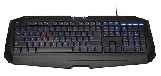 Klawiatura przewodowa Gigabyte FORCE K7 podświetlana czarna