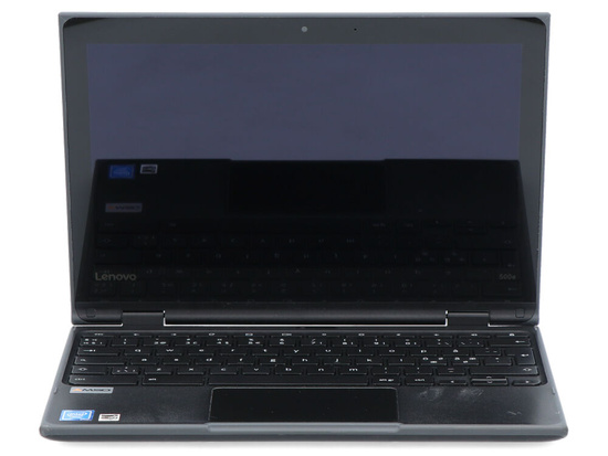 Dotykowy Lenovo Chromebook 500E 81ES Czarny Celeron N3450 4GB 32GB Flash 1366x768 Klasa A- Chrome OS