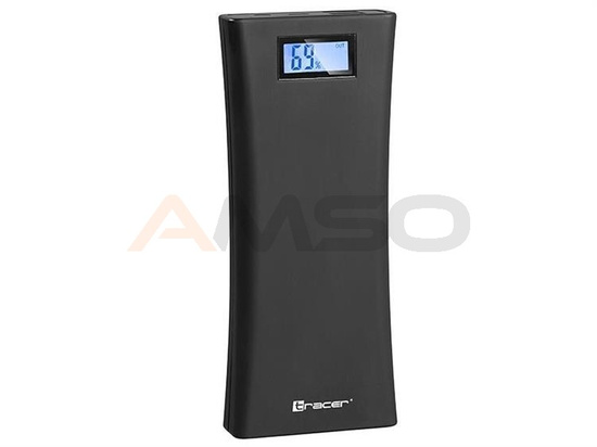 Powerbank Tracer 15600mAh czarny