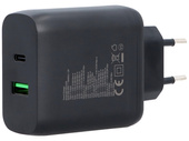 Nowa ładowarka sieciowa GaN 65W USB-A + USB-C QC PD Encore Energy MD-65C4329