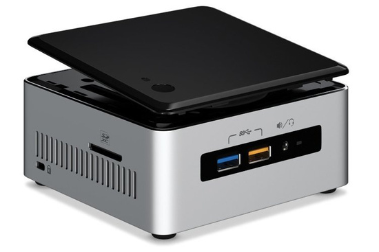 Intel NUC Micro PC i3-5010U 2x2.1GHz 8GB 64GB SSD NUC5i3RYH Windows 10 Home