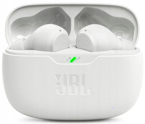 Nowe Słuchawki dokanałowe JBL Wave Beam White