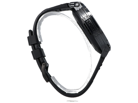 Nowy Smartwatch GlacierX Giant Black GX-G241 + Pasek GlacierX Grip Strap Nylon Black 22mm