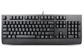 Nowa Klawiatura Lenovo 4X30M86882 USB AZERTY Czarna + Stickery