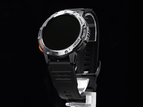 Nowy Smartwatch GlacierX Lunar Black + Bransoleta stalowa