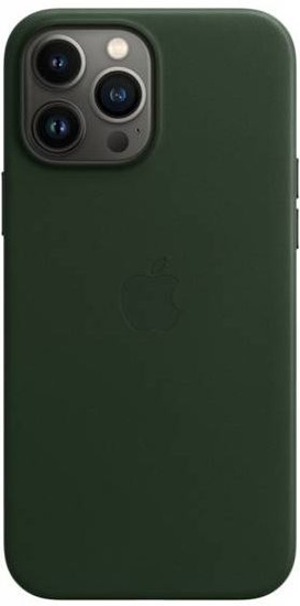 Oryginalne etui skórzane Apple iPhone 13 Pro Leather Sequoia Green